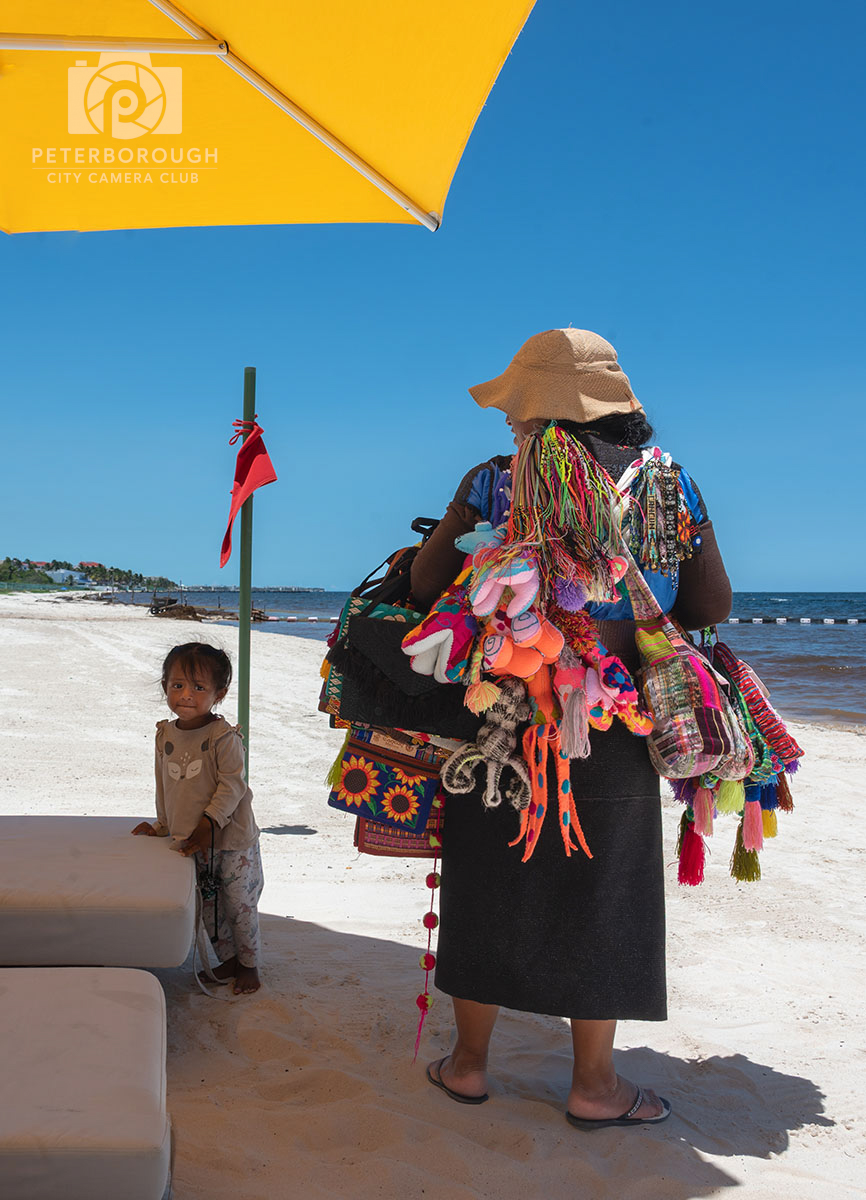 Colourful Souvenir Seller