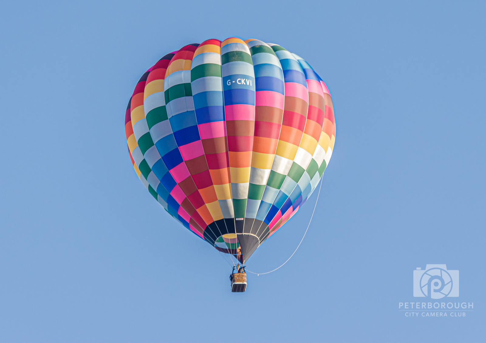 Multicoloured Hot Air Baloon