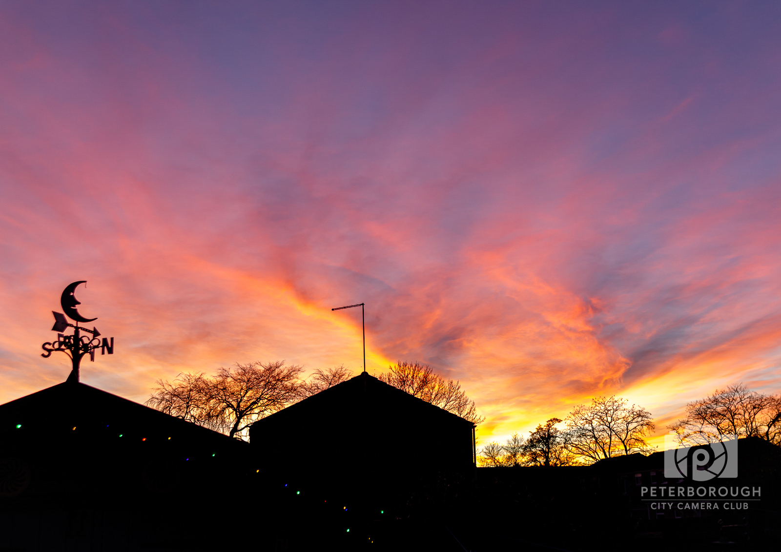 Sunset from my Garden